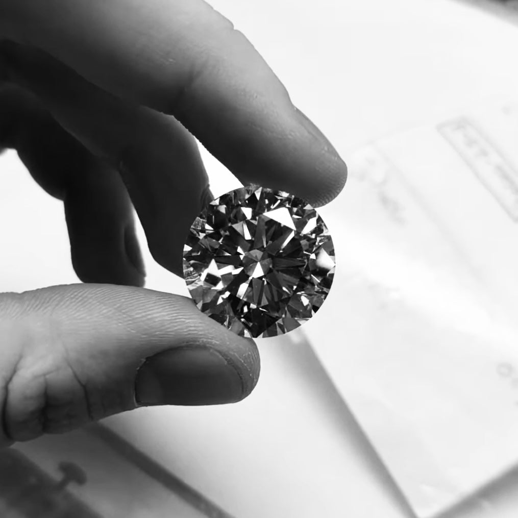 big diamond, black & white, meri diamonds